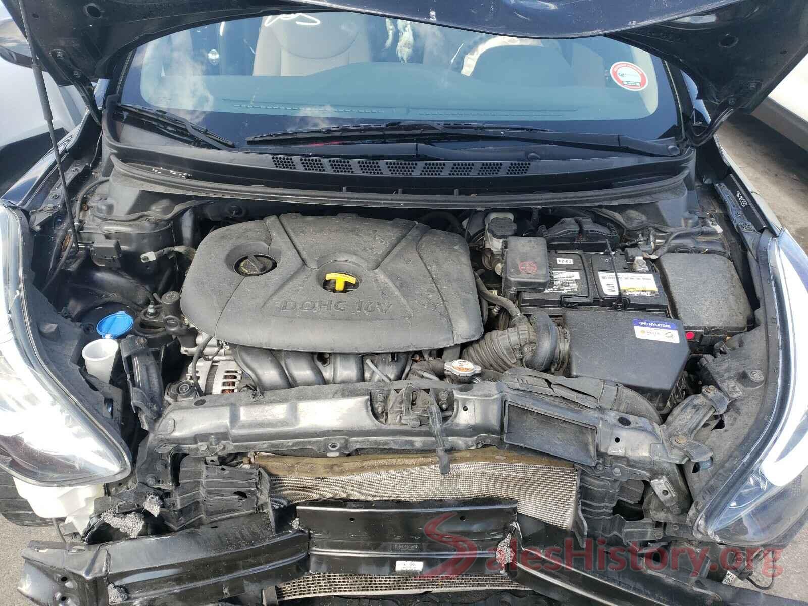 KMHDH4AE3GU573727 2016 HYUNDAI ELANTRA