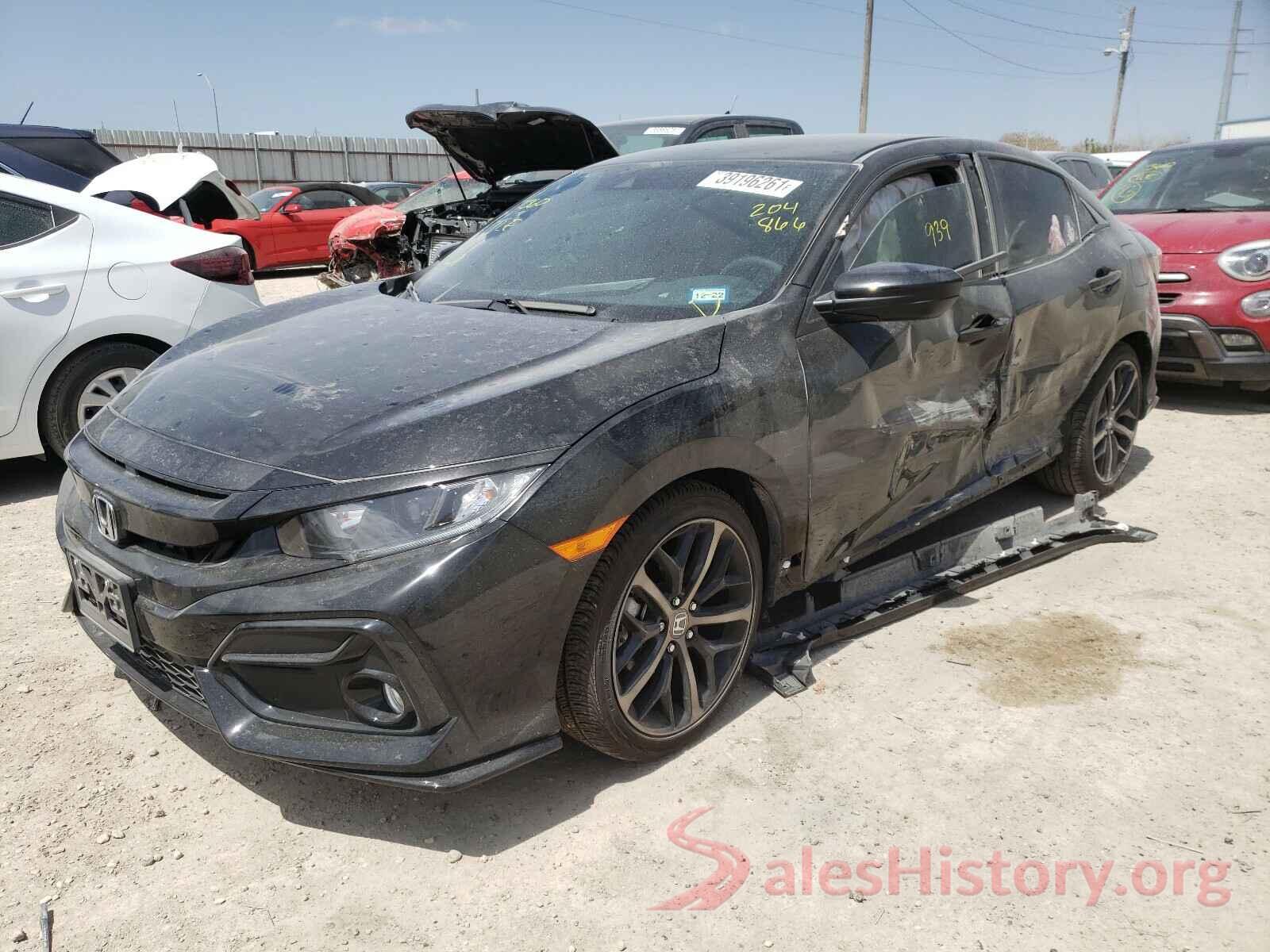 SHHFK7H43MU204866 2021 HONDA CIVIC