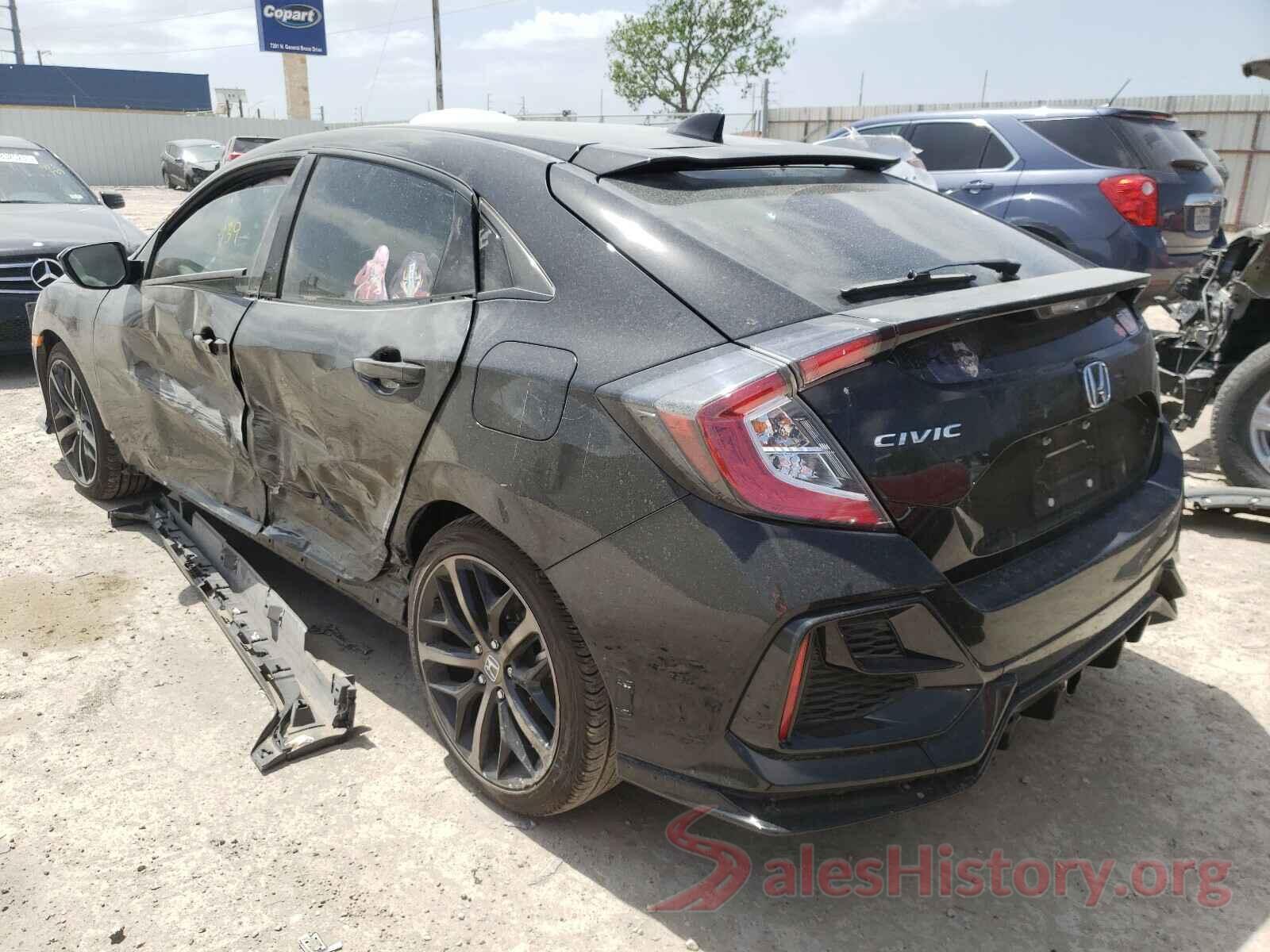 SHHFK7H43MU204866 2021 HONDA CIVIC