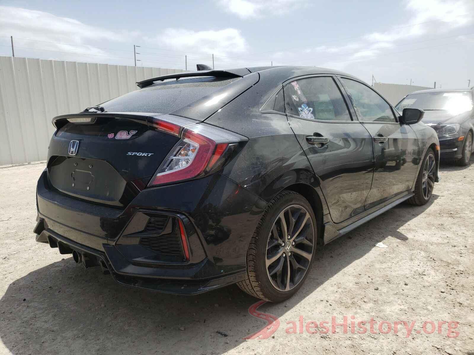 SHHFK7H43MU204866 2021 HONDA CIVIC