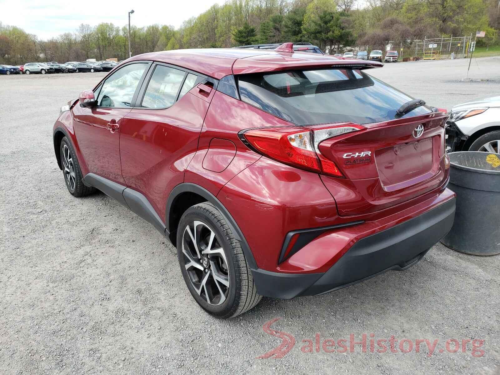 NMTKHMBX5JR001581 2018 TOYOTA C-HR