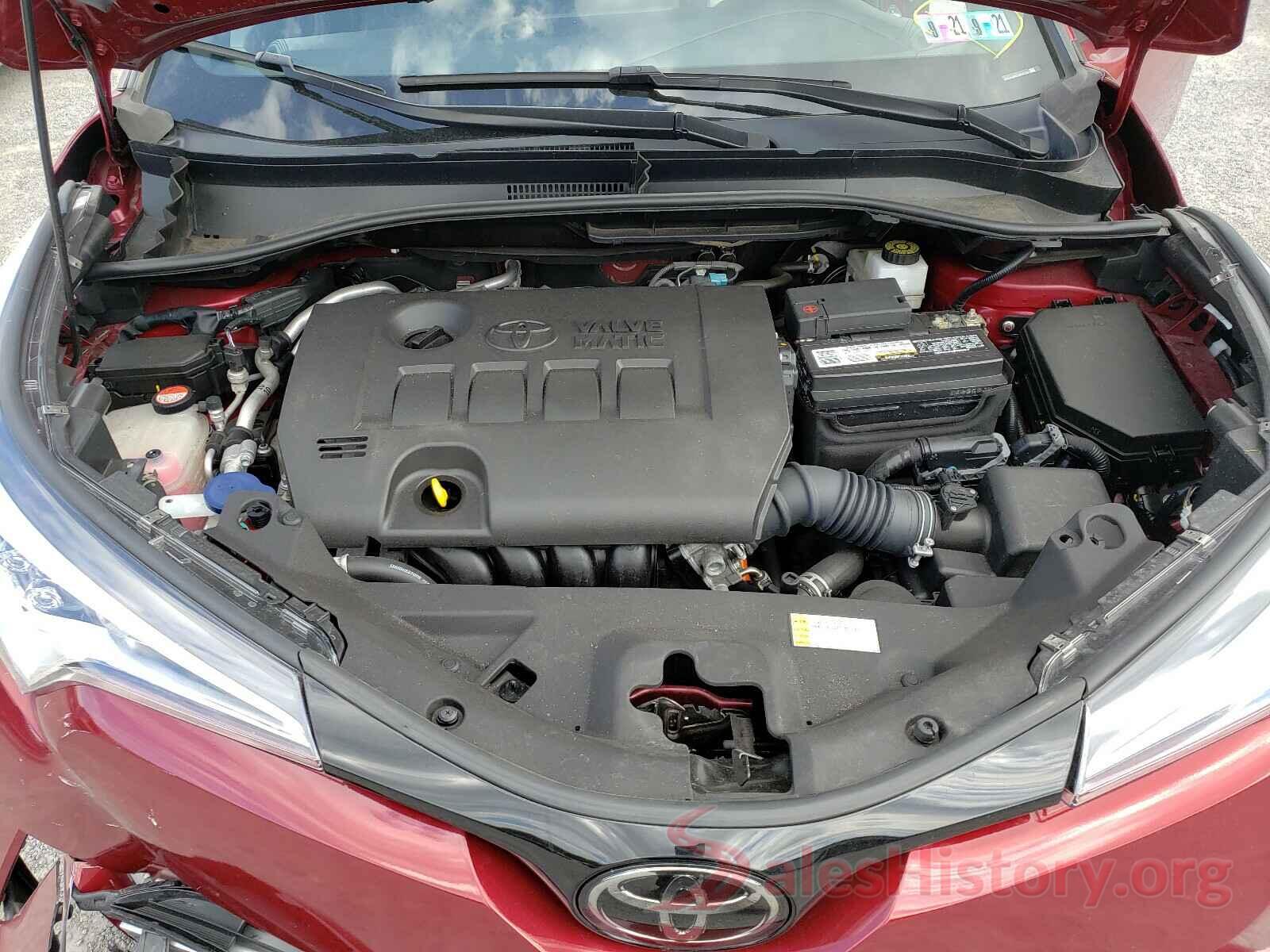 NMTKHMBX5JR001581 2018 TOYOTA C-HR