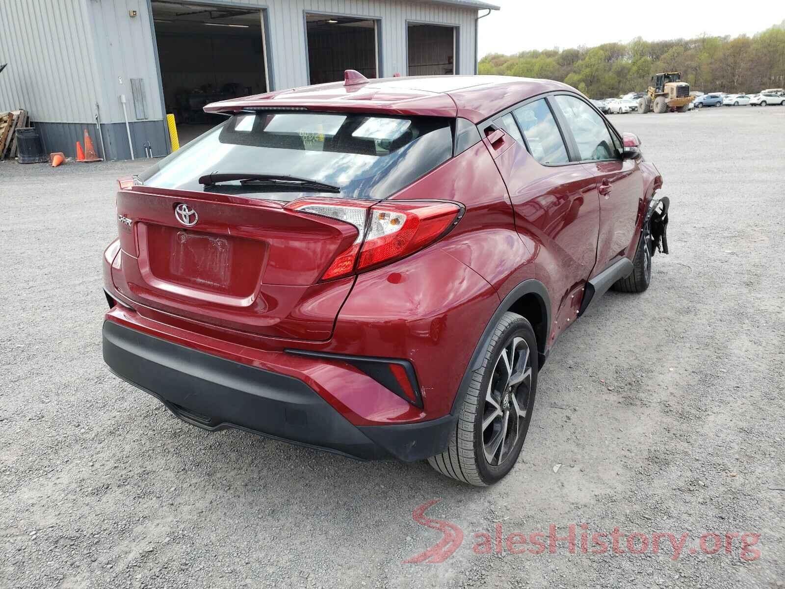 NMTKHMBX5JR001581 2018 TOYOTA C-HR