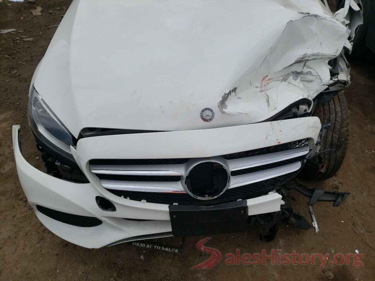 55SWF4KBXHU217937 2017 MERCEDES-BENZ C-CLASS