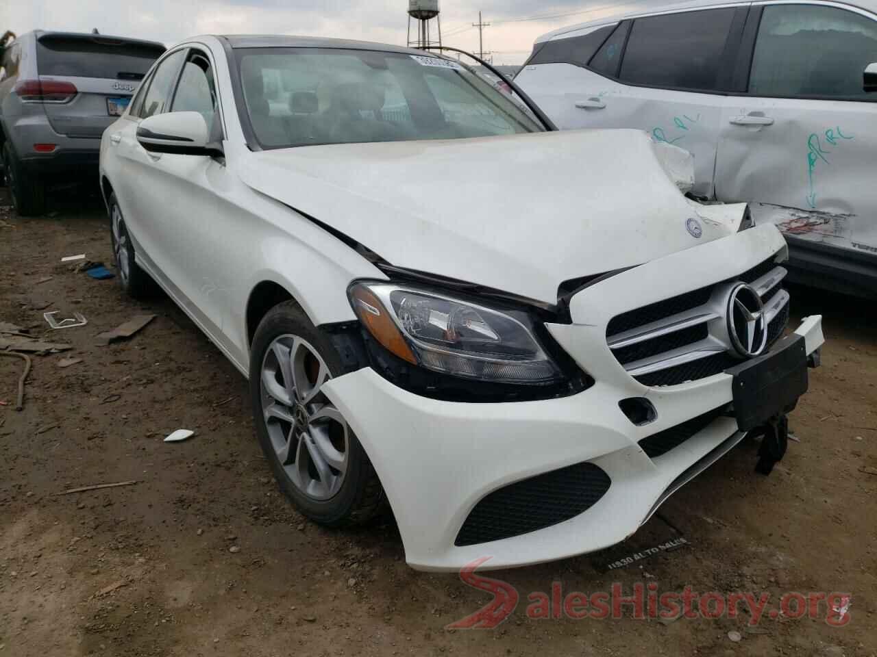 55SWF4KBXHU217937 2017 MERCEDES-BENZ C-CLASS