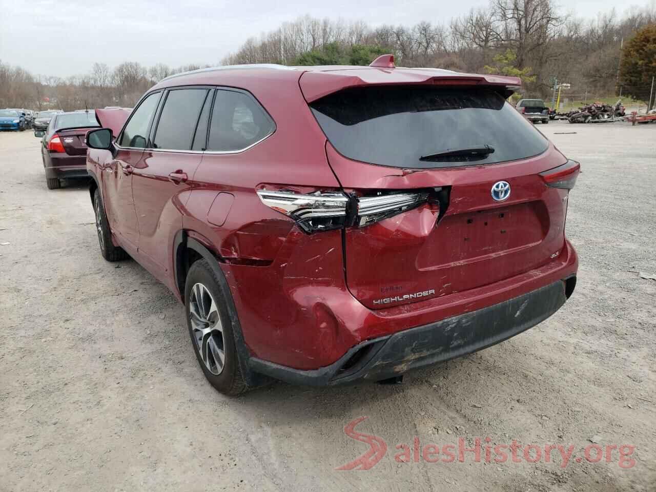 5TDHBRCH2LS509544 2020 TOYOTA HIGHLANDER