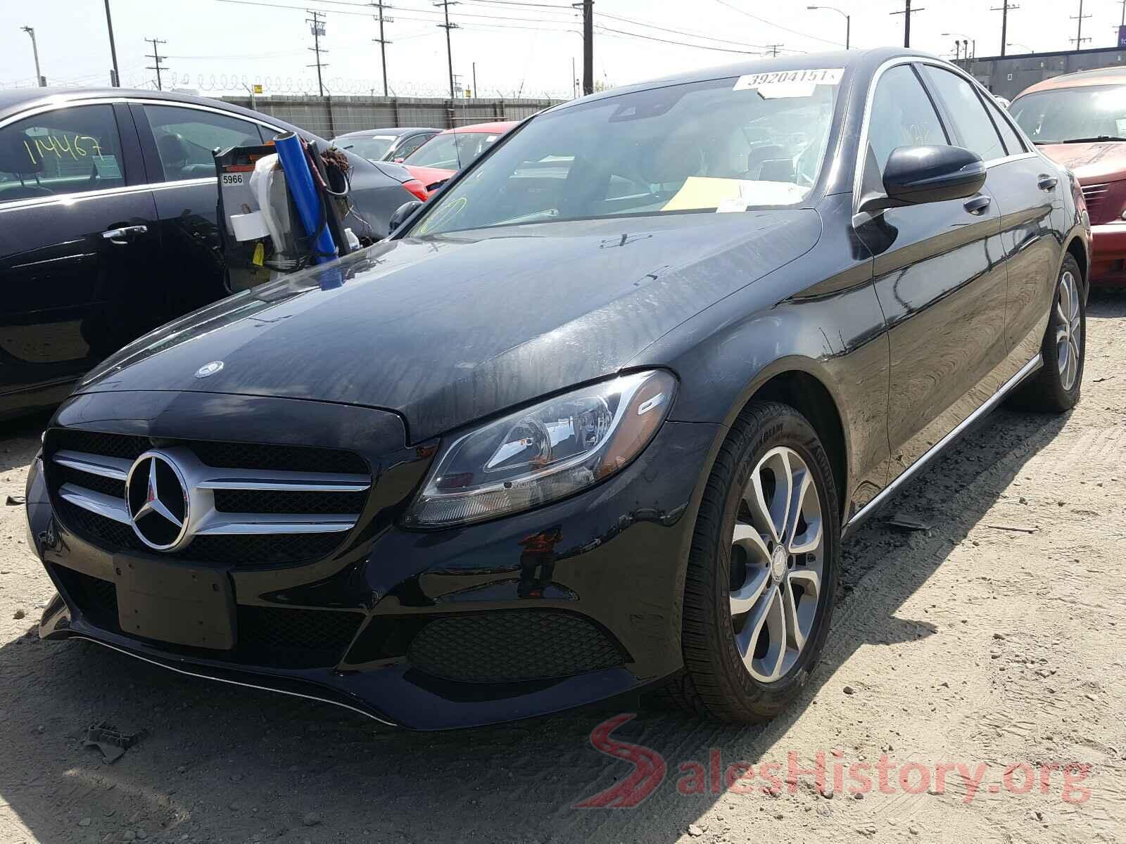 55SWF4JB6GU128530 2016 MERCEDES-BENZ C CLASS