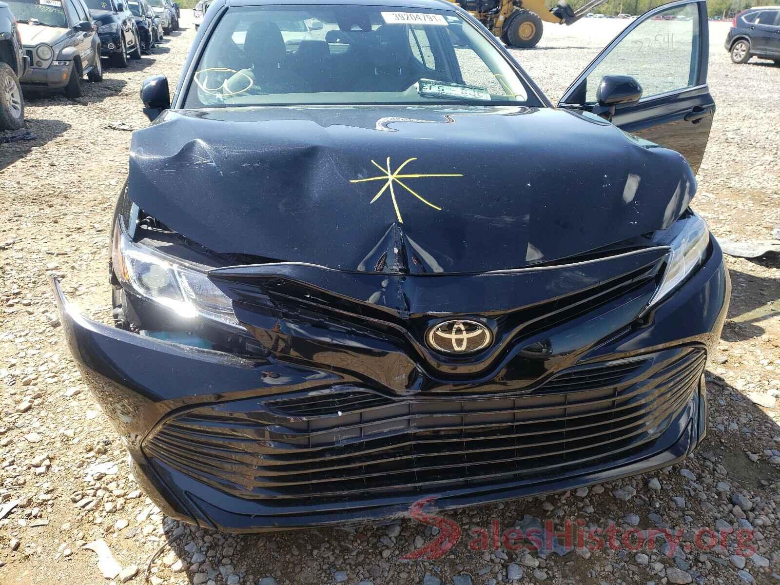 4T1B11HK9KU717571 2019 TOYOTA CAMRY