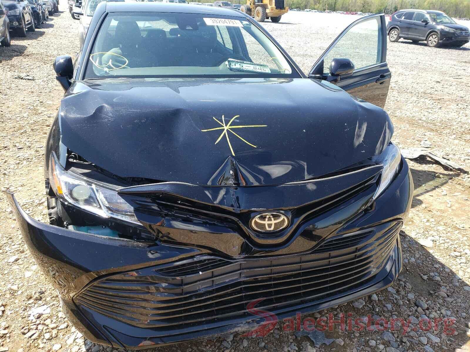 4T1B11HK9KU717571 2019 TOYOTA CAMRY