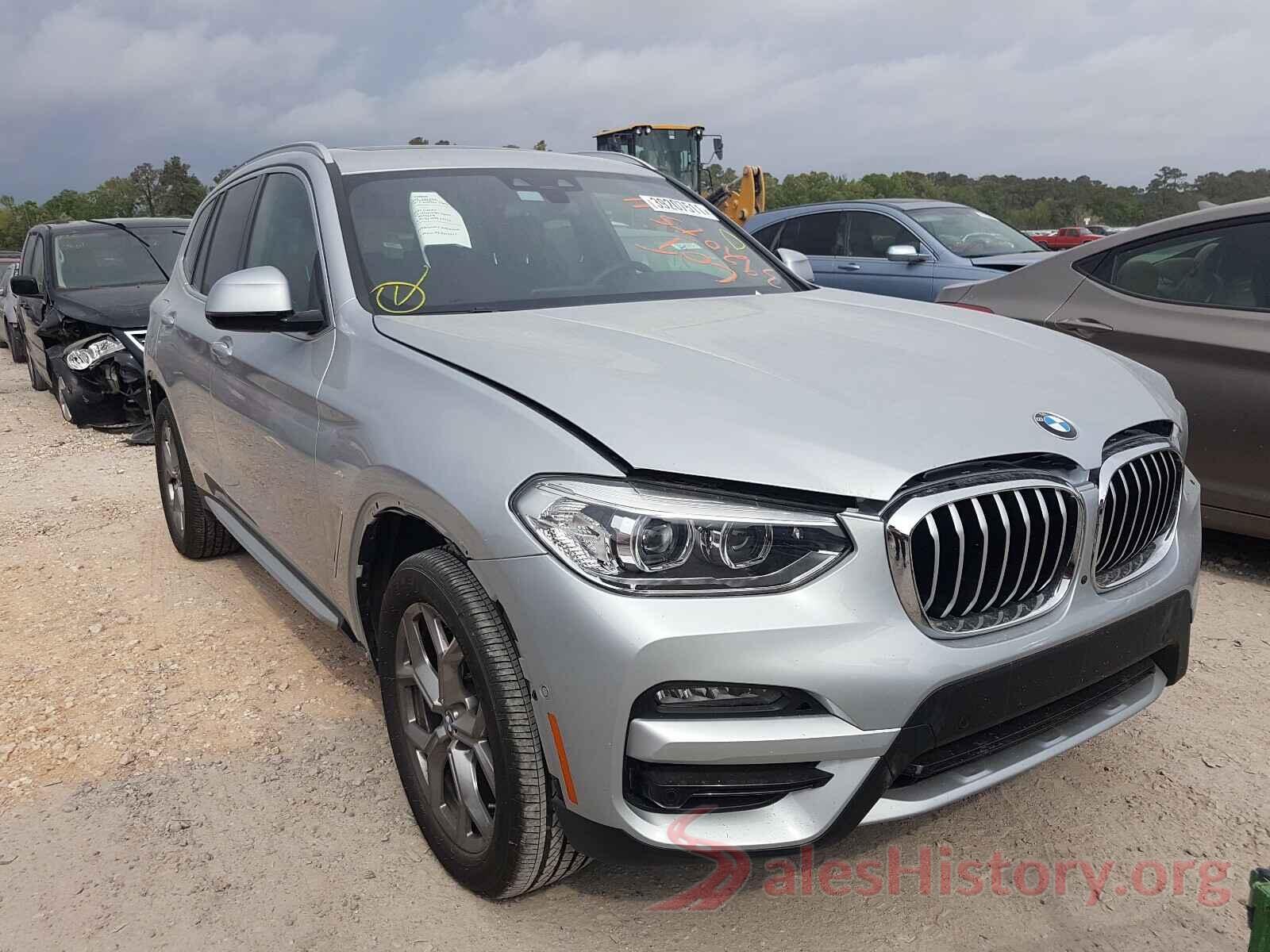 5UXTY3C01M9E27712 2021 BMW X3