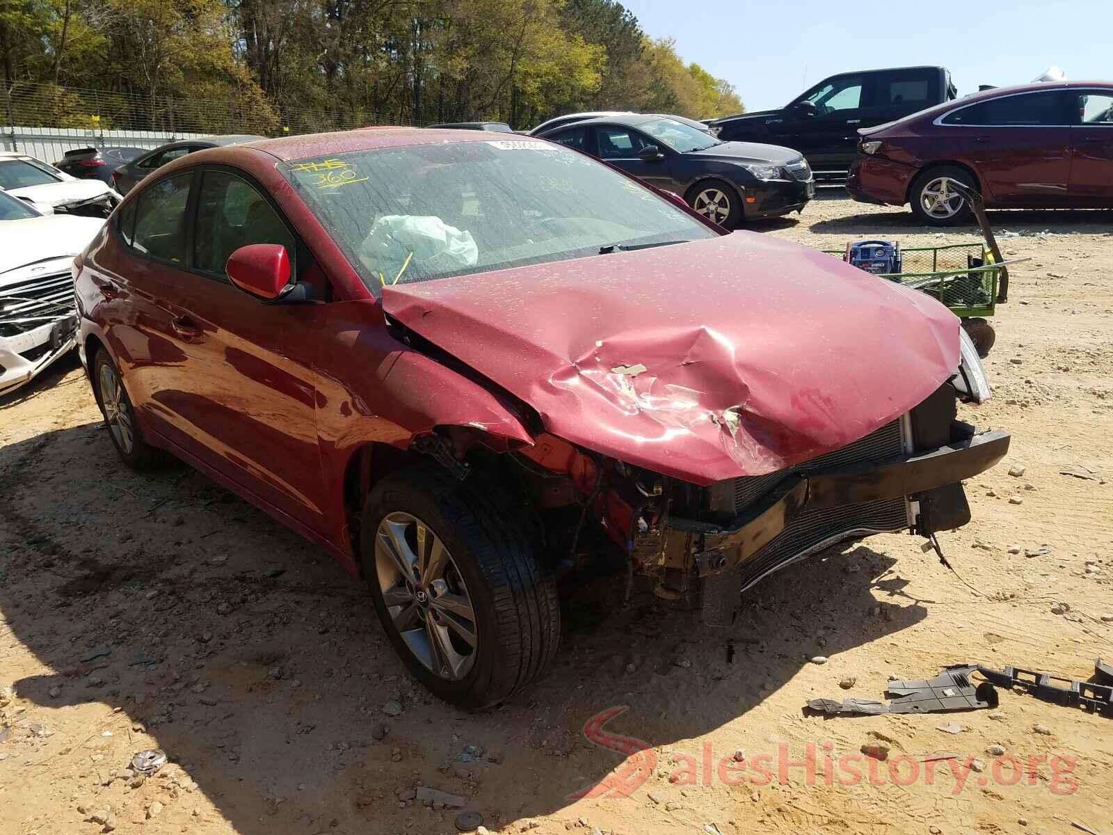 KMHD84LF2HU106385 2017 HYUNDAI ELANTRA