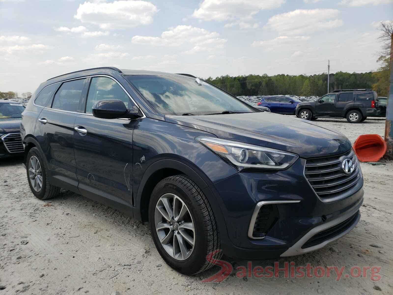 KM8SM4HF7HU200239 2017 HYUNDAI SANTA FE