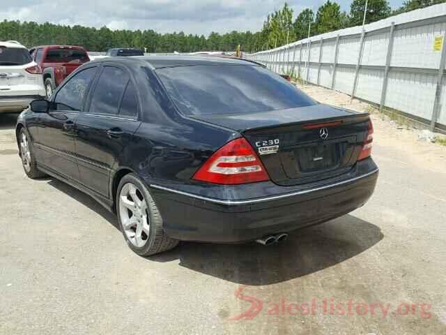 WDBRF52H57F925997 2007 MERCEDES-BENZ C230