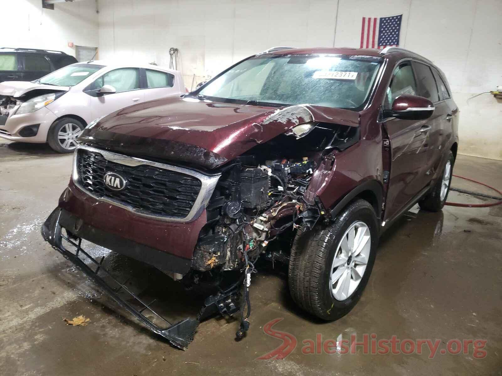 5XYPGDA54KG535258 2019 KIA SORENTO