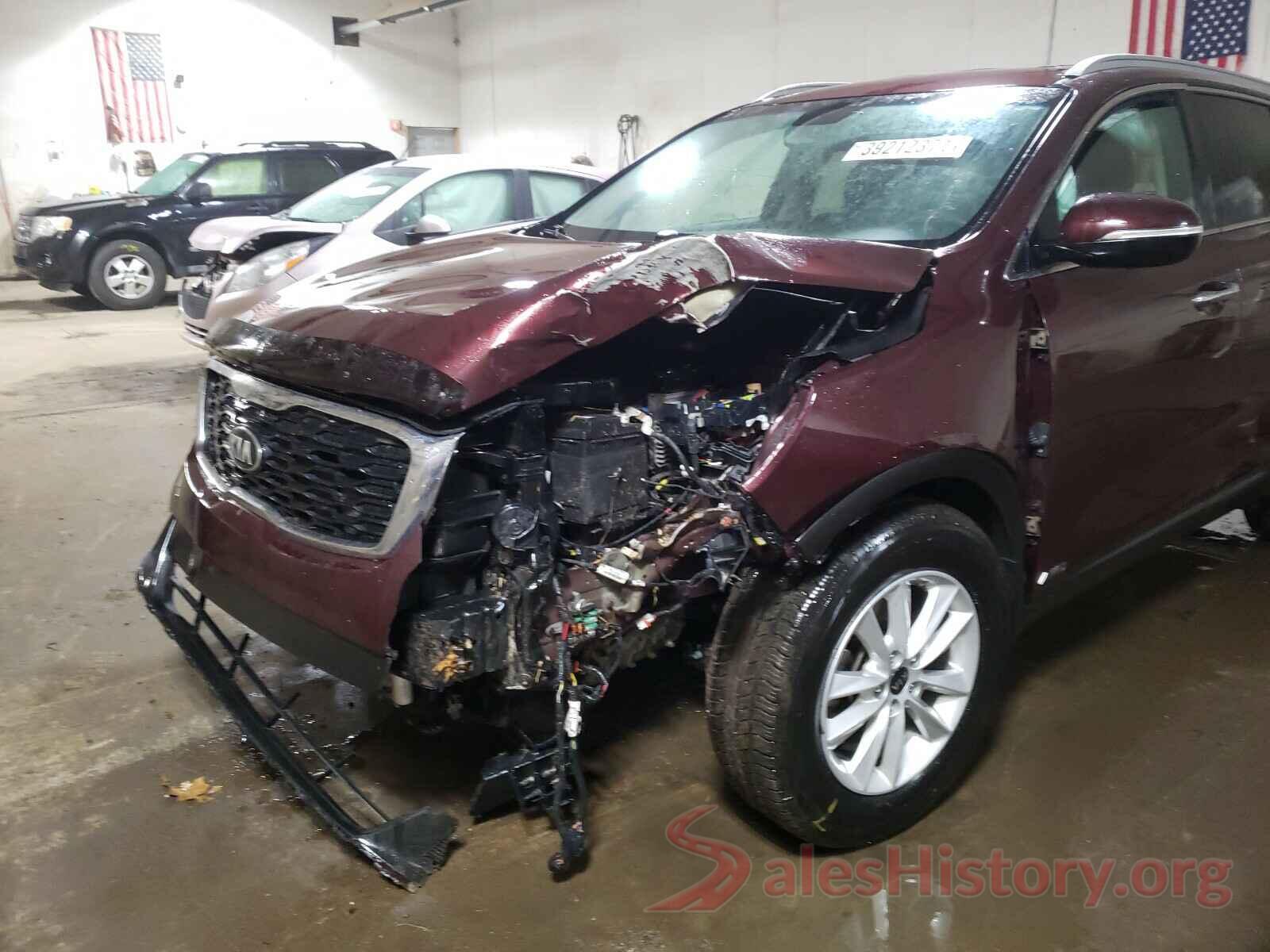 5XYPGDA54KG535258 2019 KIA SORENTO