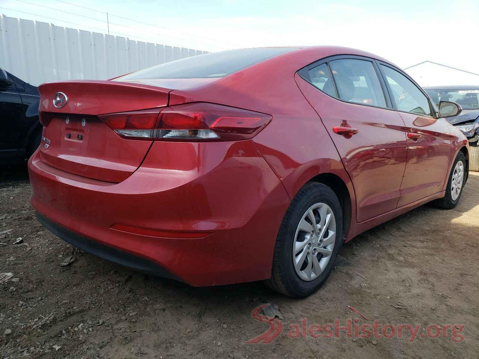 5NPD74LF4JH353592 2018 HYUNDAI ELANTRA