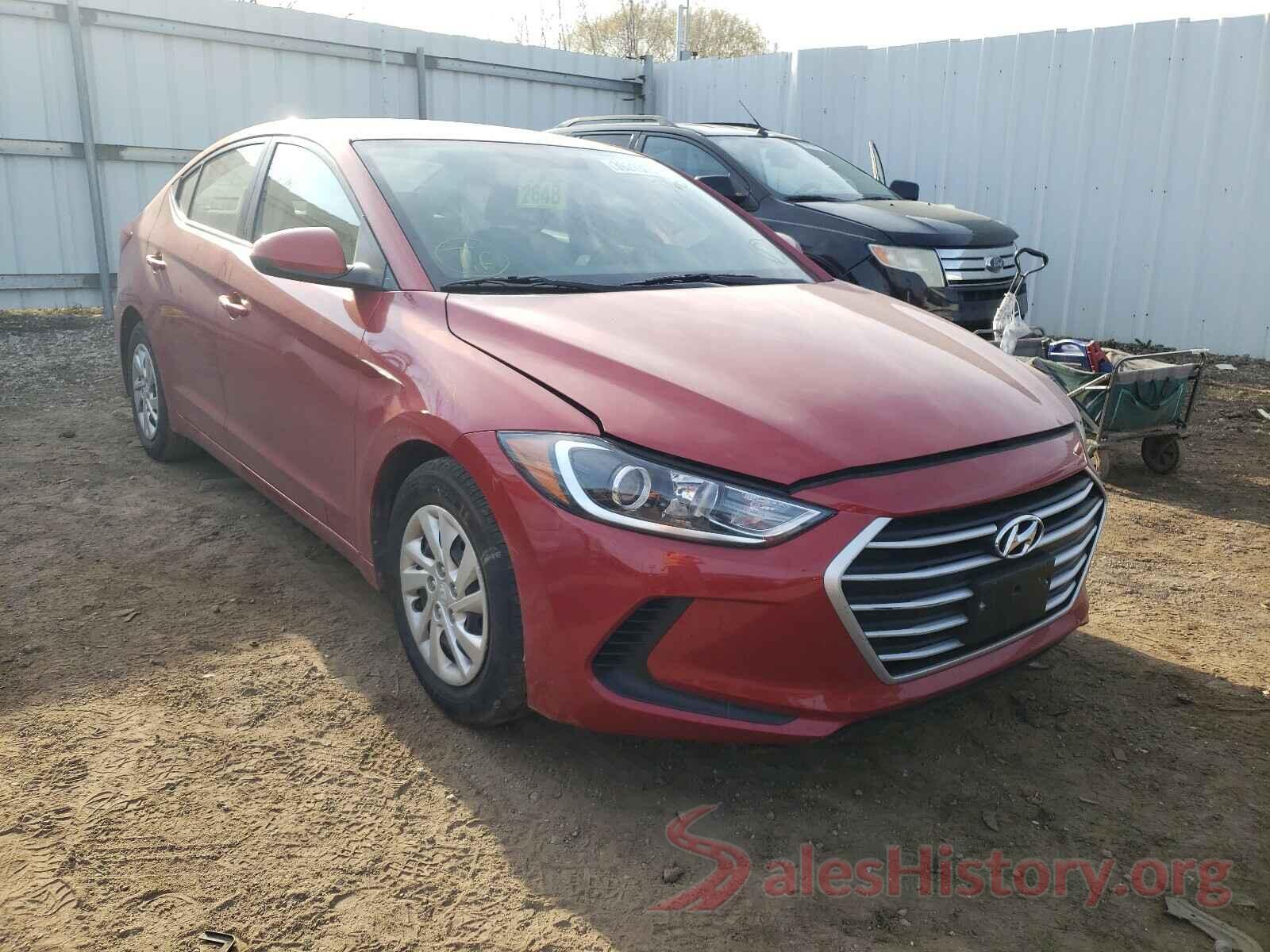 5NPD74LF4JH353592 2018 HYUNDAI ELANTRA