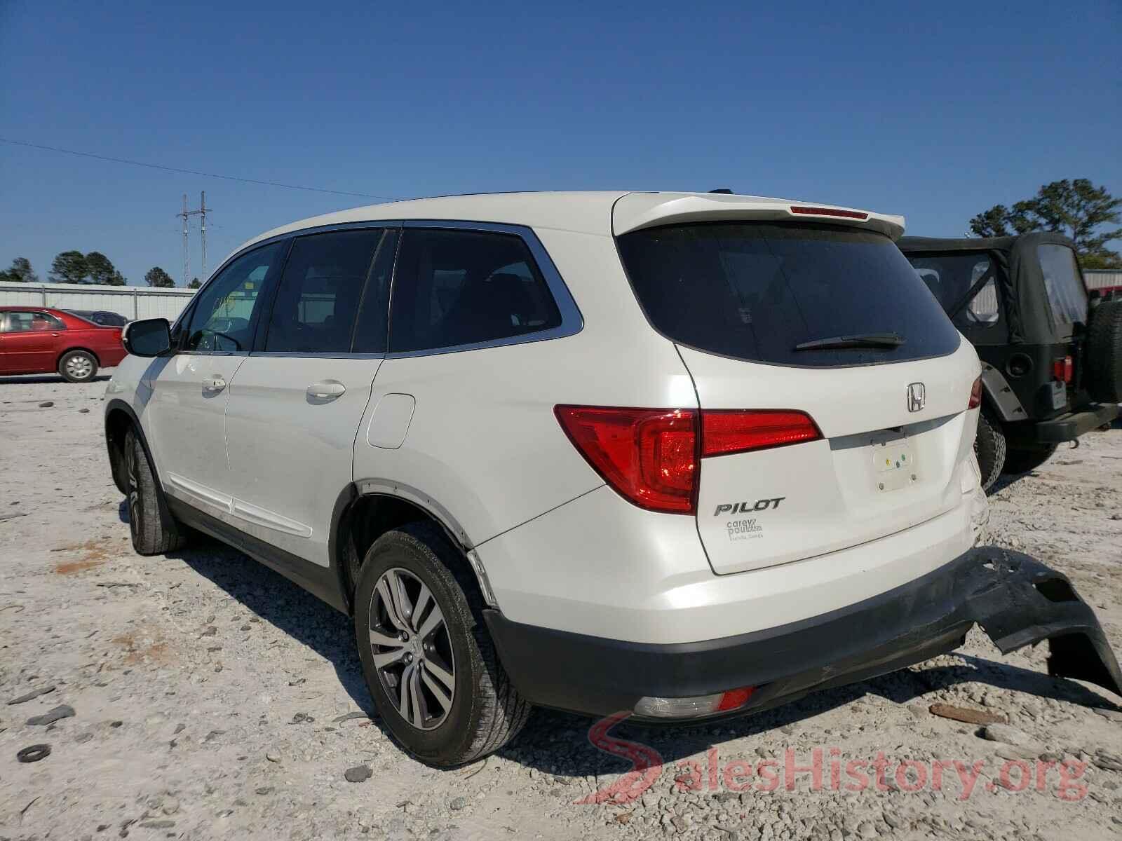 5FNYF5H68GB028583 2016 HONDA PILOT