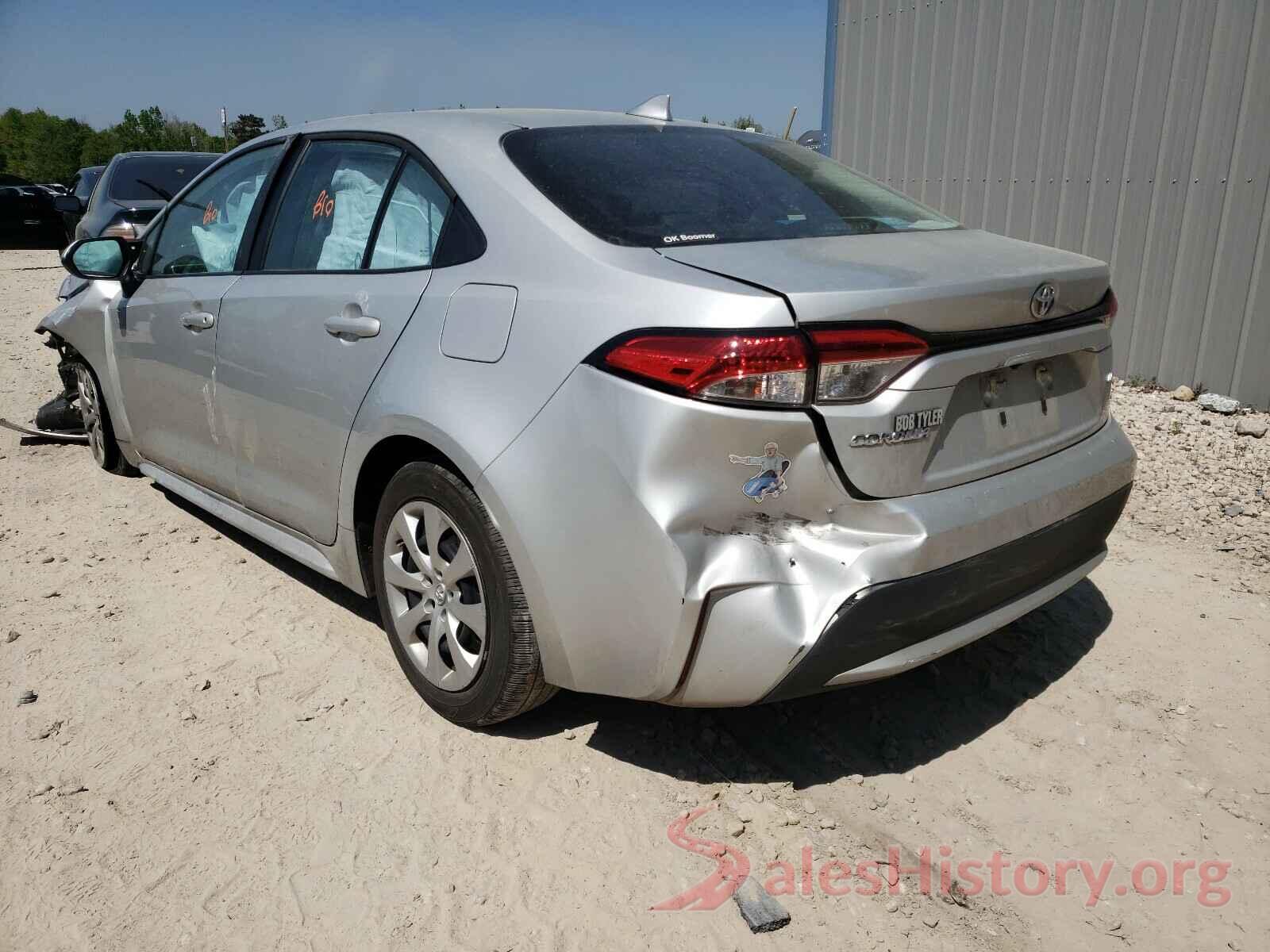 5YFEPRAE5LP126087 2020 TOYOTA COROLLA