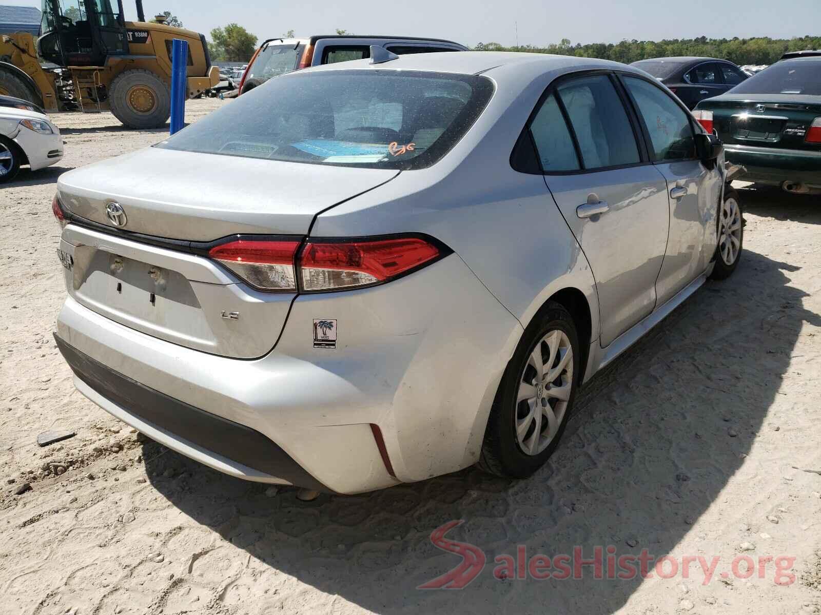 5YFEPRAE5LP126087 2020 TOYOTA COROLLA