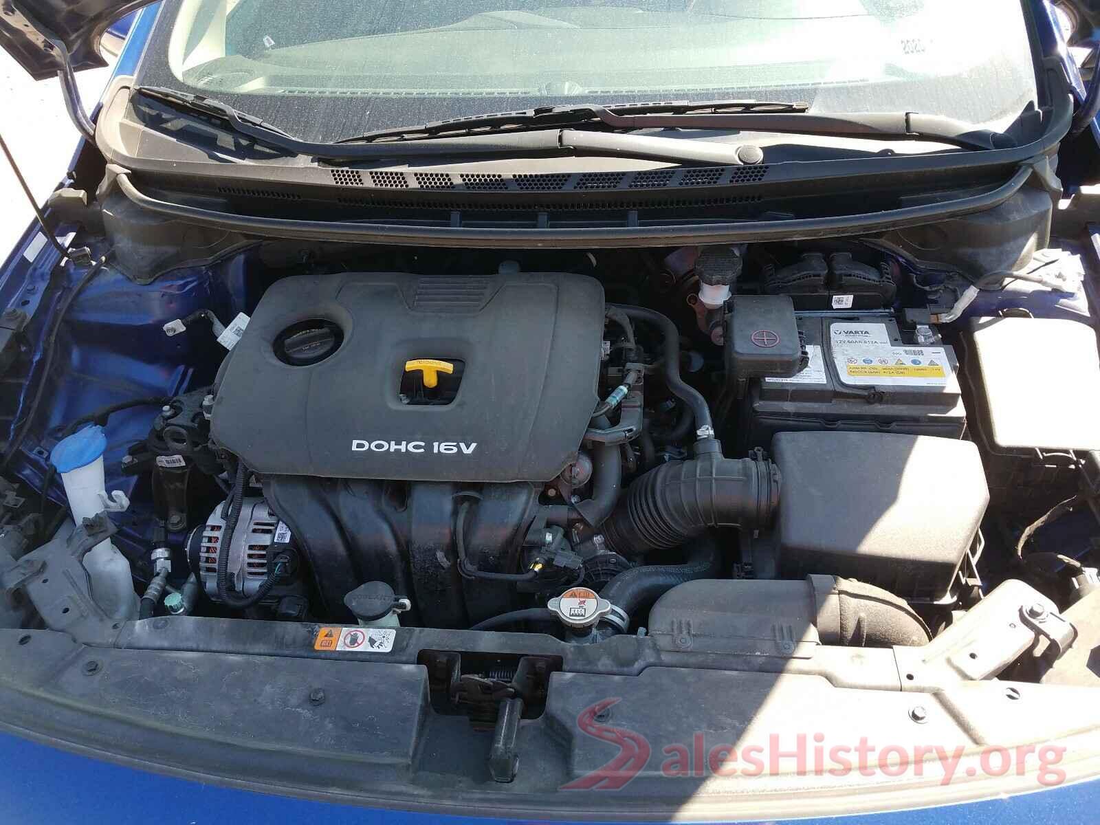 3KPFL4A7XJE275579 2018 KIA FORTE