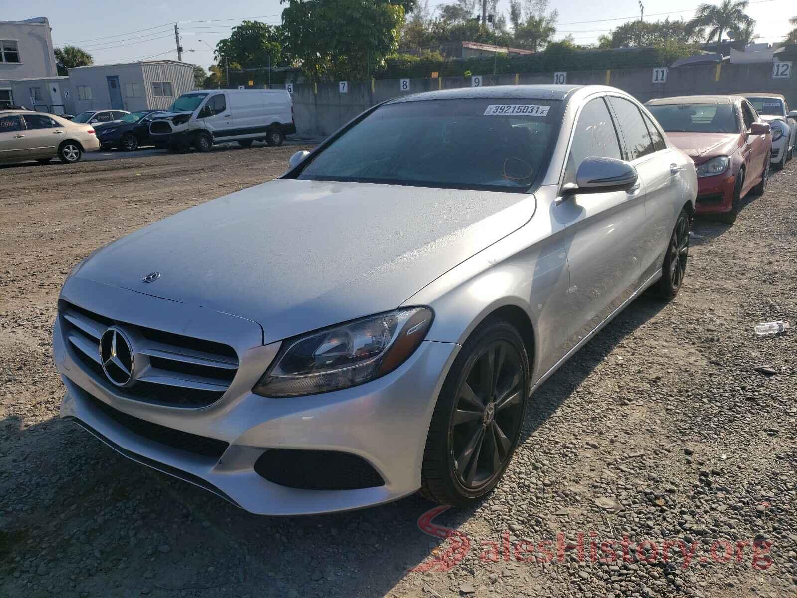 55SWF4JB3JU238569 2018 MERCEDES-BENZ C CLASS