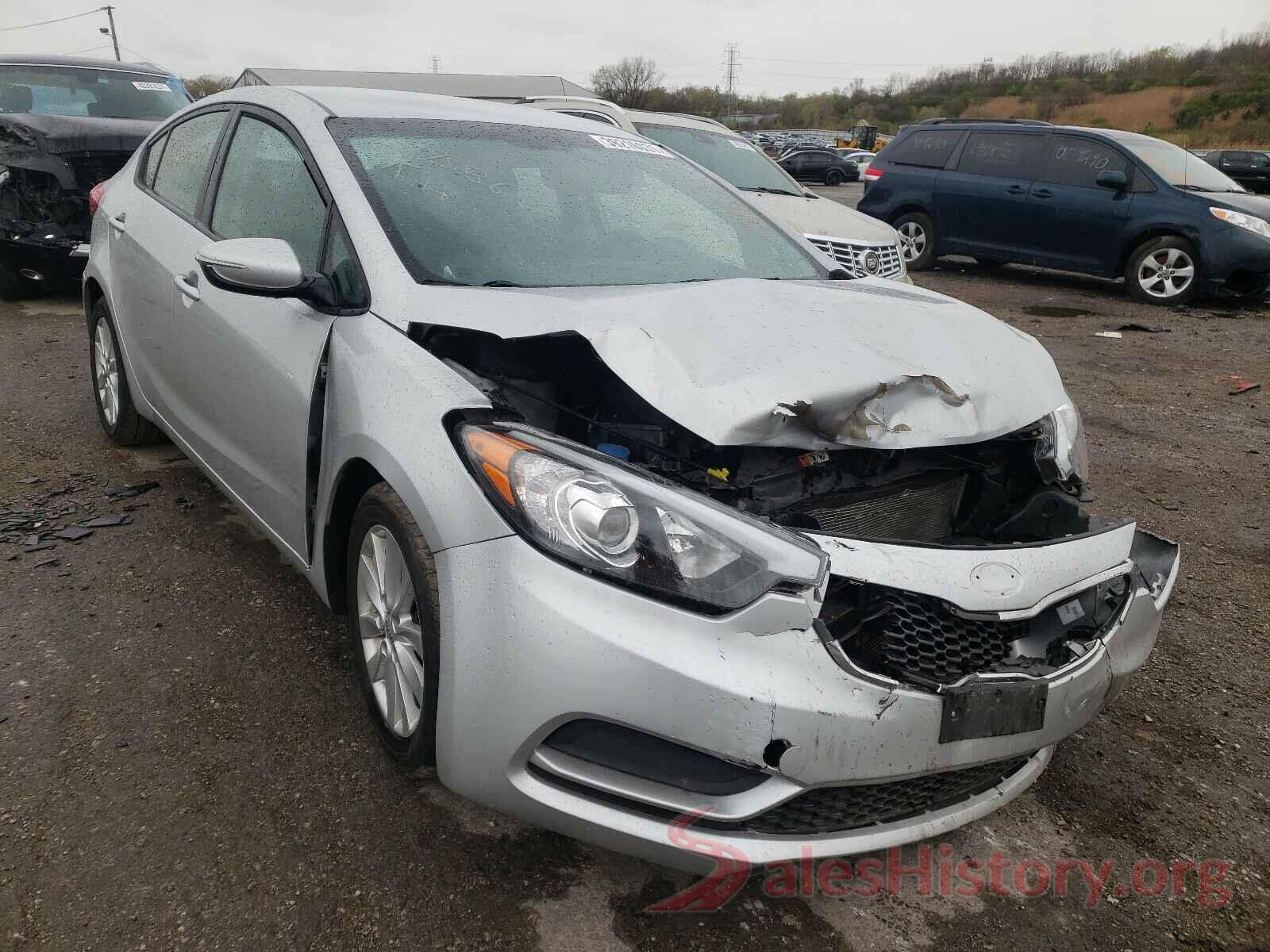 KNAFX4A6XG5582179 2016 KIA FORTE