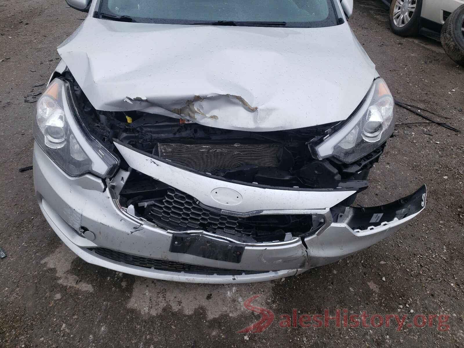 KNAFX4A6XG5582179 2016 KIA FORTE