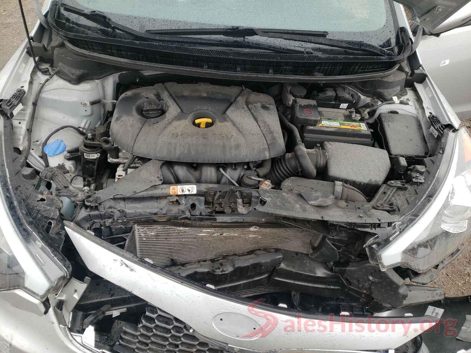 KNAFX4A6XG5582179 2016 KIA FORTE