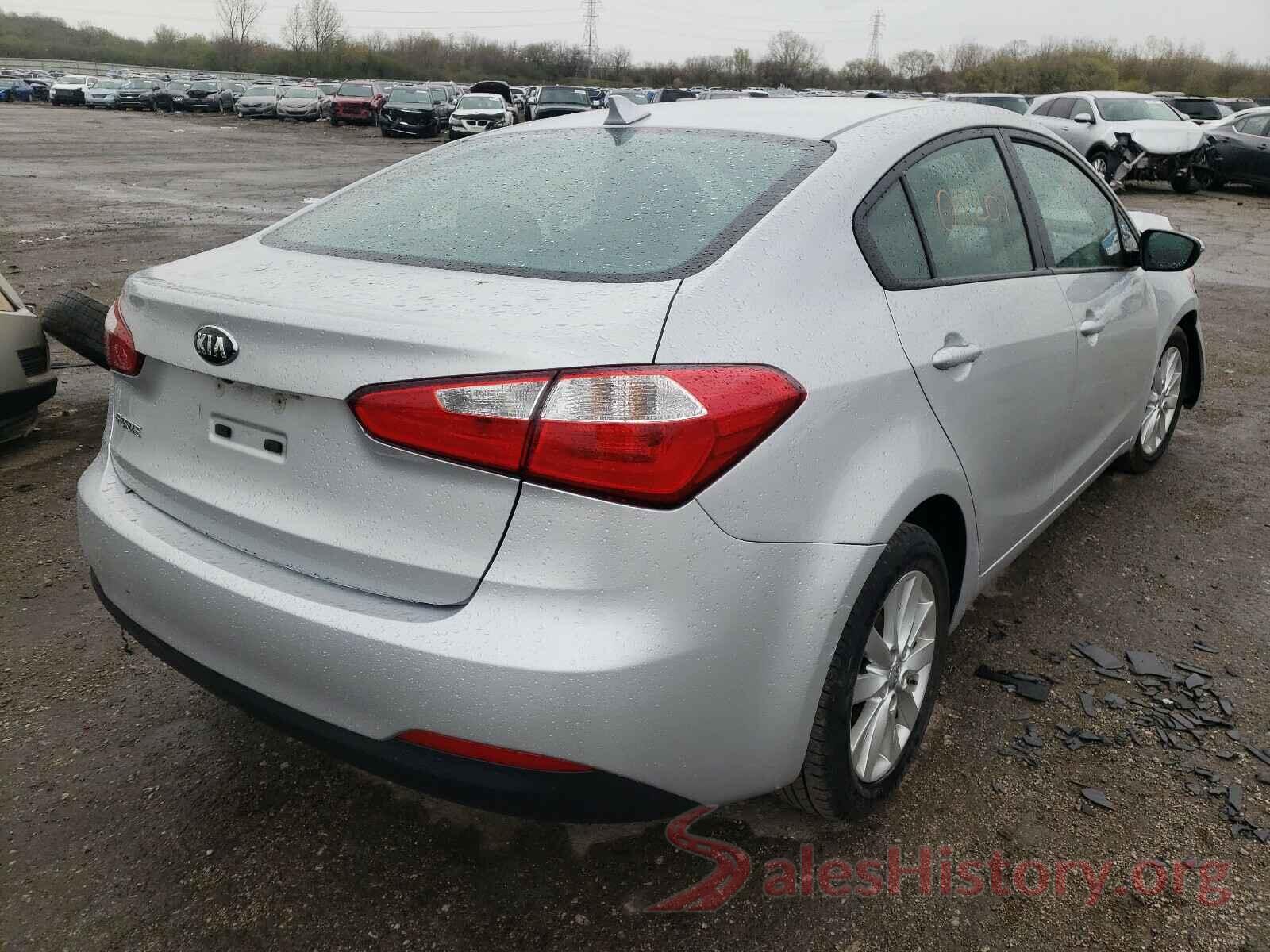 KNAFX4A6XG5582179 2016 KIA FORTE