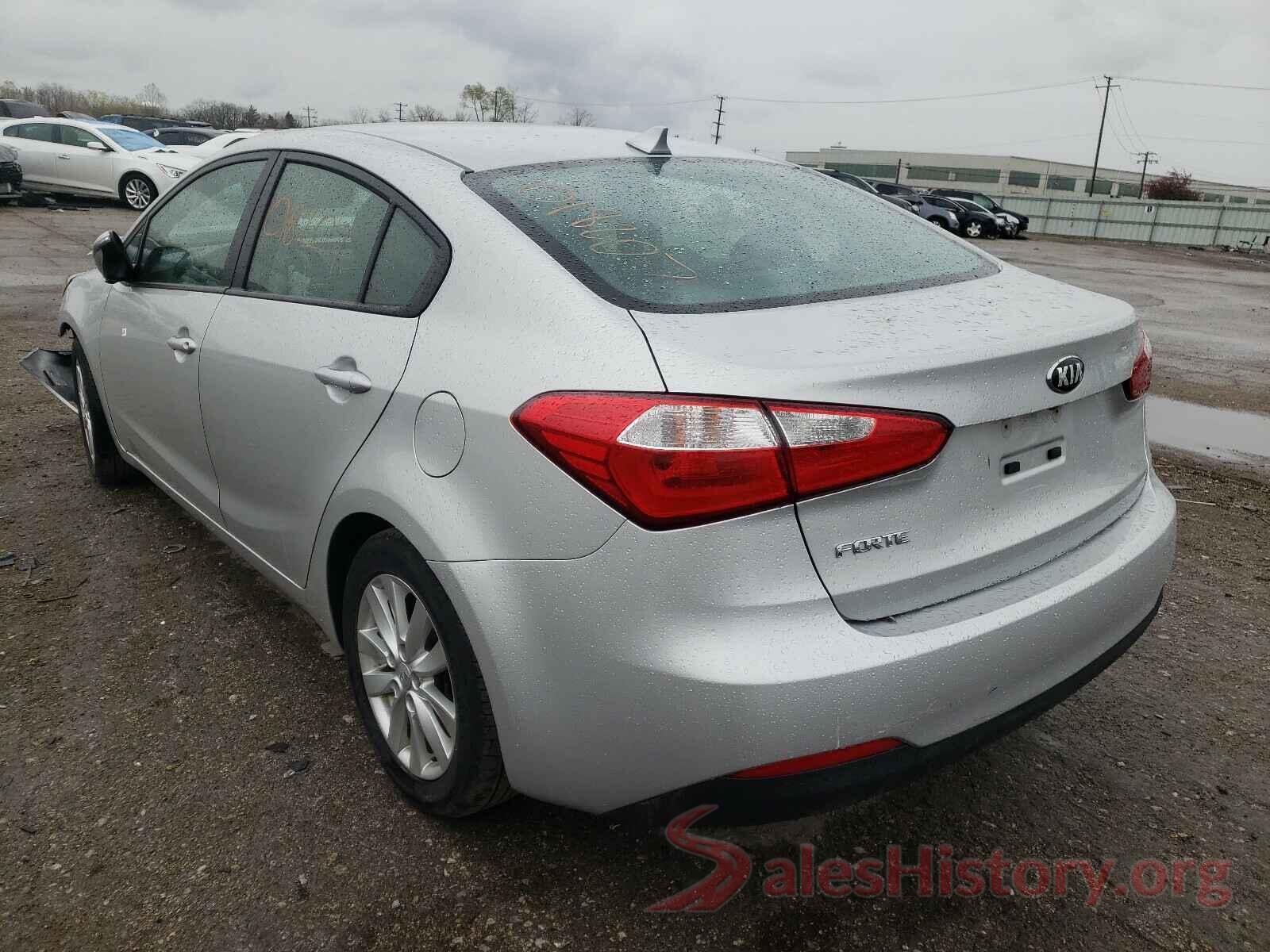 KNAFX4A6XG5582179 2016 KIA FORTE