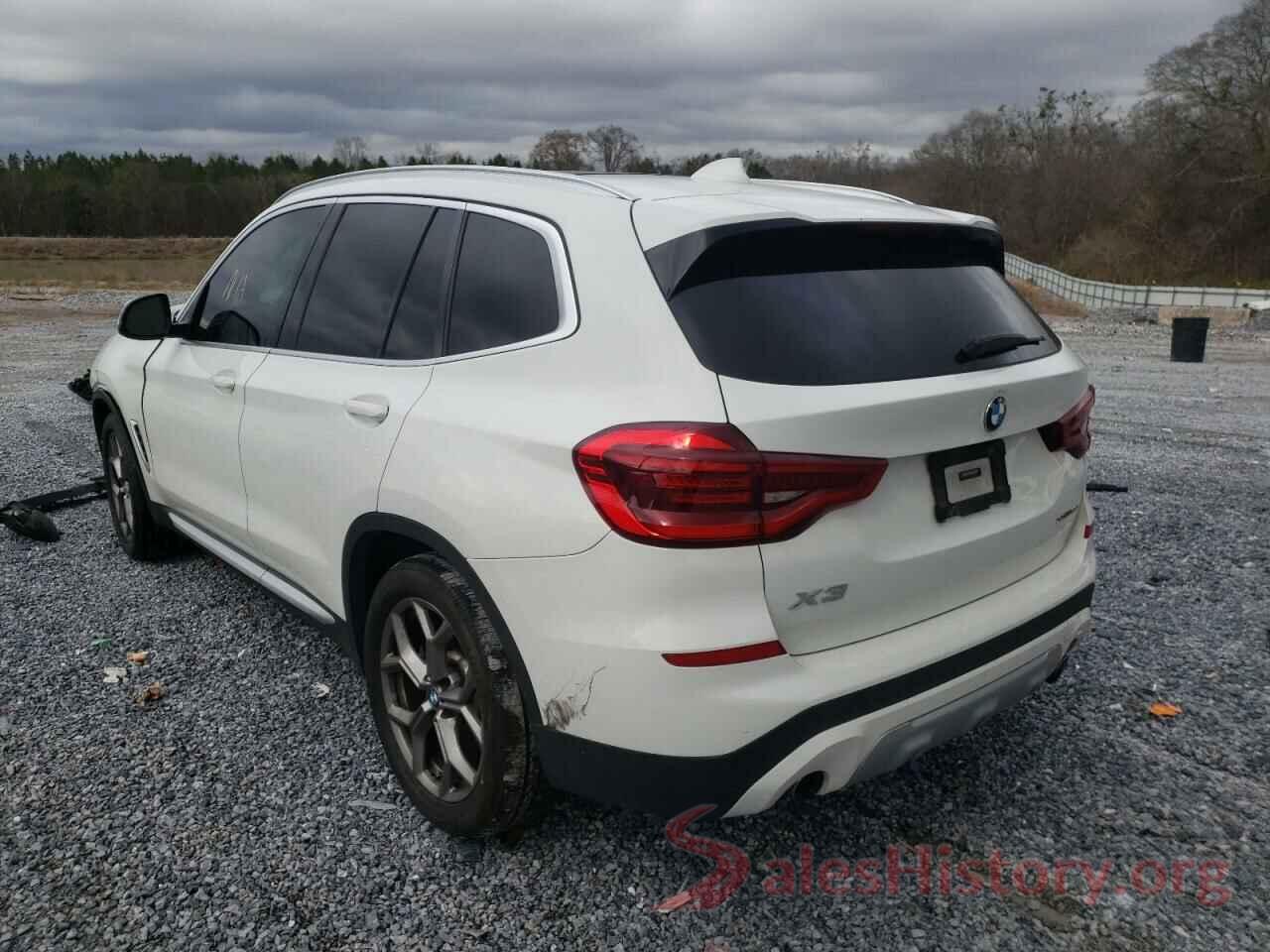 5UXTY3C09M9D87864 2021 BMW X3