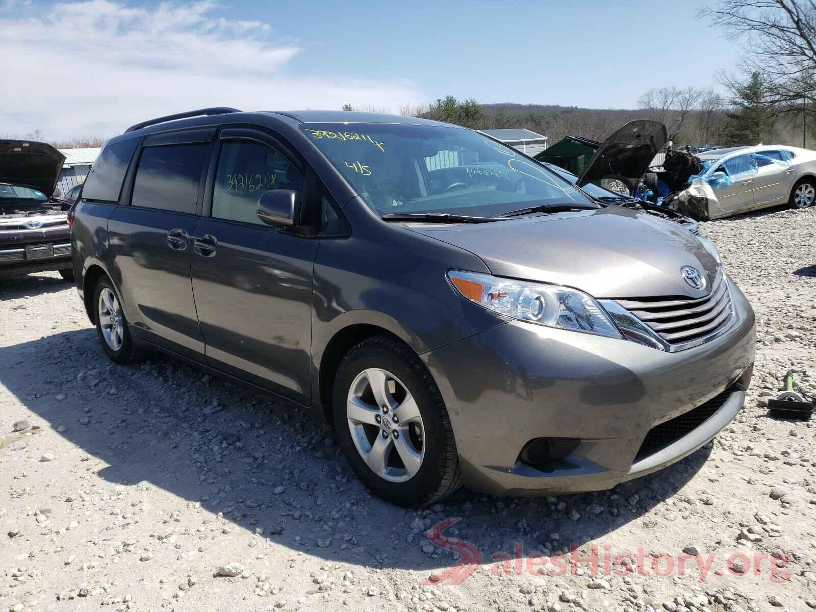 5TDKK3DC5GS734200 2016 TOYOTA SIENNA