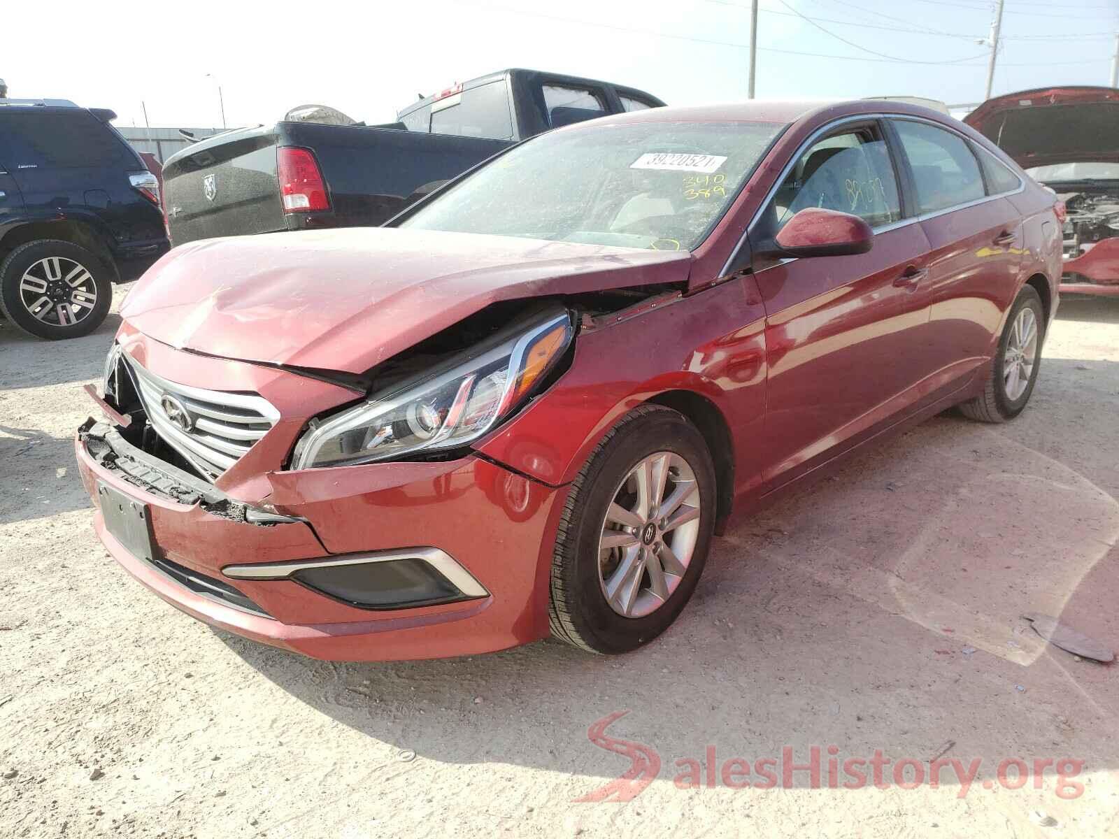 5NPE24AFXGH340389 2016 HYUNDAI SONATA