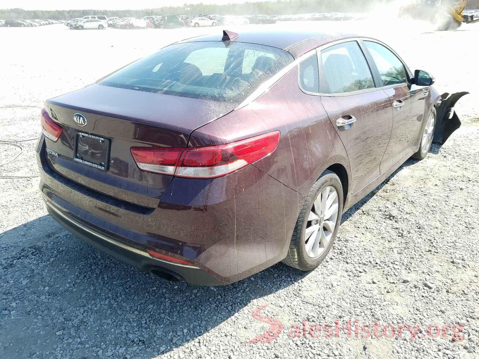 5XXGT4L32GG001694 2016 KIA OPTIMA