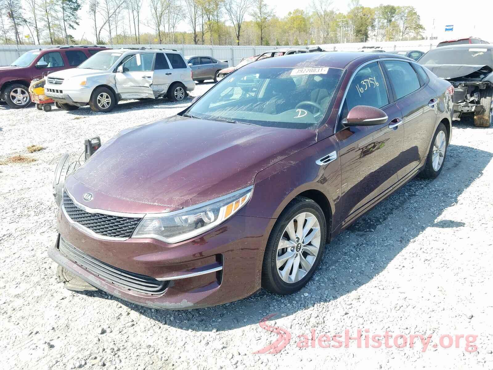 5XXGT4L32GG001694 2016 KIA OPTIMA