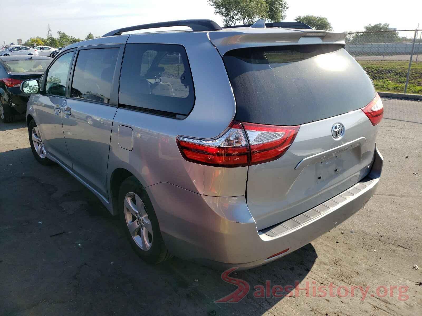 5TDKZ3DC1JS911750 2018 TOYOTA SIENNA