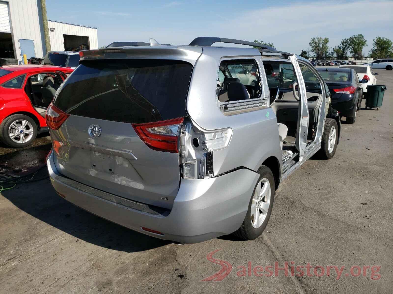 5TDKZ3DC1JS911750 2018 TOYOTA SIENNA