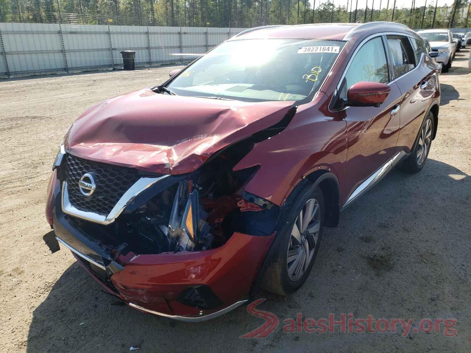 5N1AZ2CJ7LN165881 2020 NISSAN MURANO