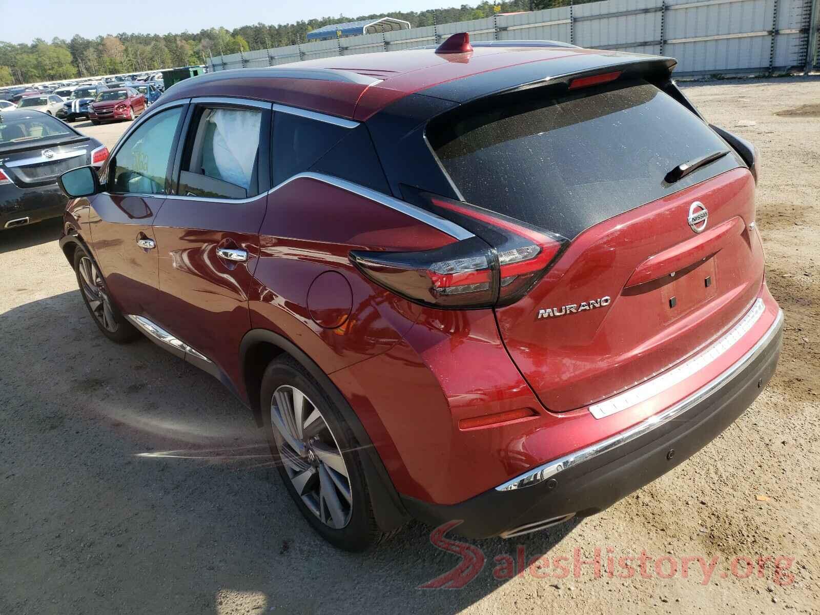 5N1AZ2CJ7LN165881 2020 NISSAN MURANO