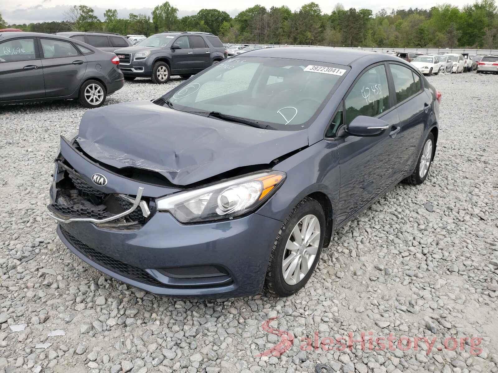 KNAFX4A61G5589943 2016 KIA FORTE