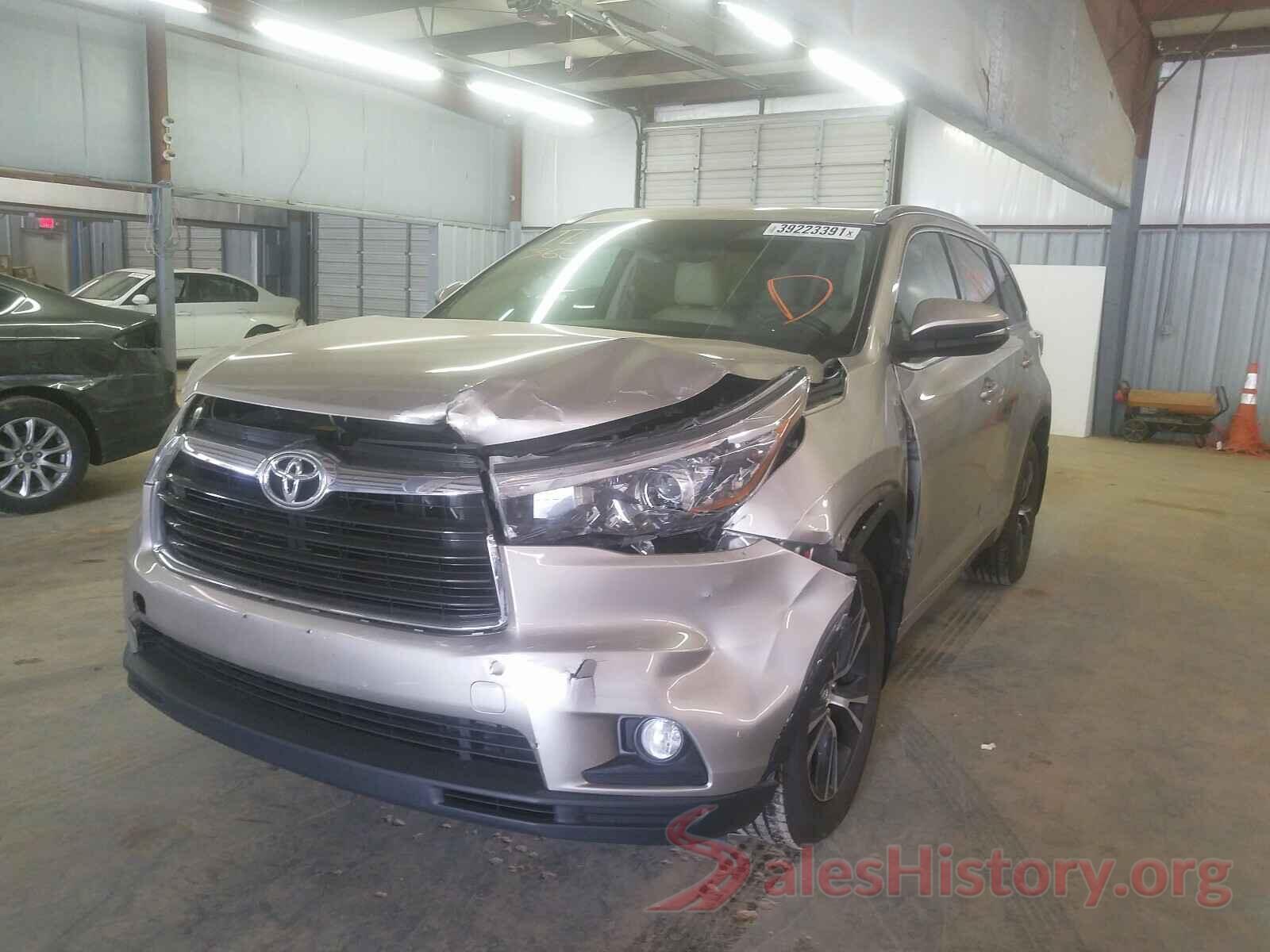 5TDJKRFH7GS308208 2016 TOYOTA HIGHLANDER