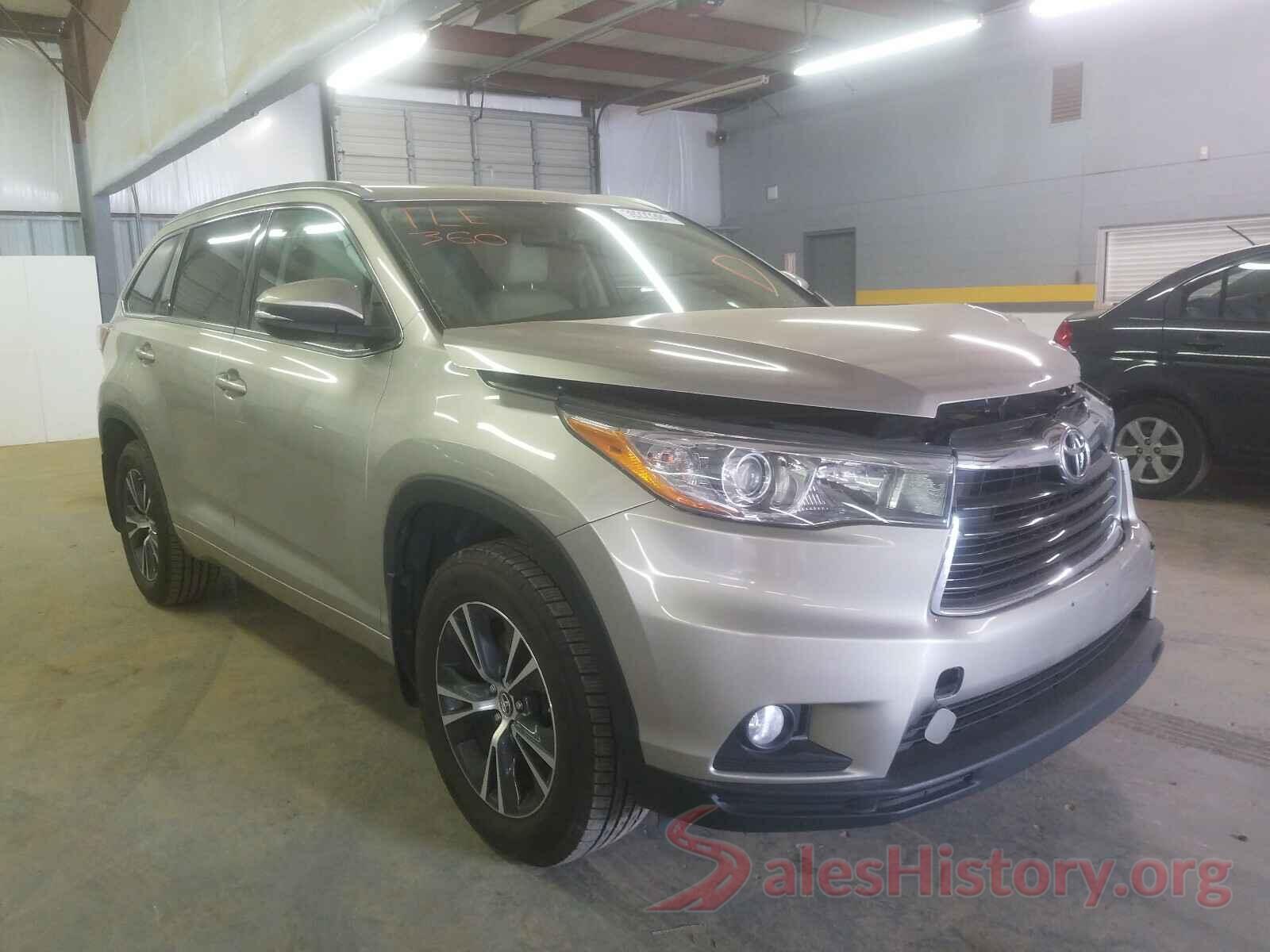 5TDJKRFH7GS308208 2016 TOYOTA HIGHLANDER