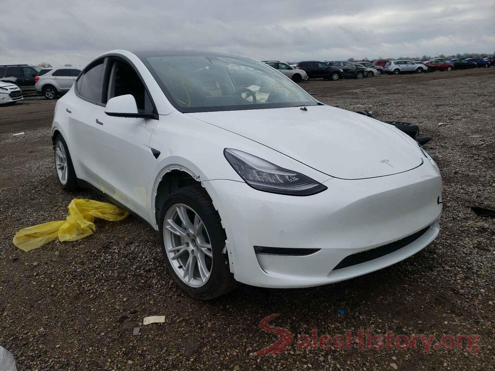 5YJYGDEE4MF075785 2021 TESLA MODEL Y