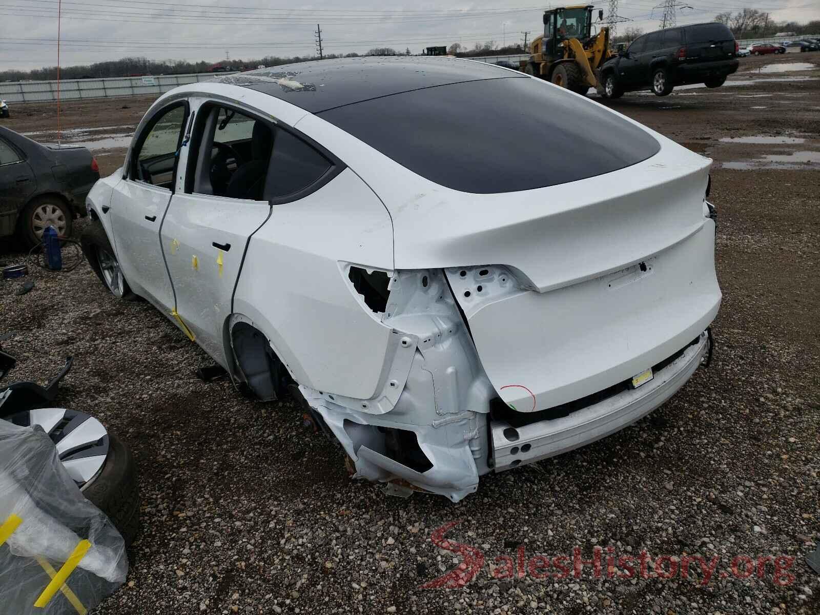 5YJYGDEE4MF075785 2021 TESLA MODEL Y