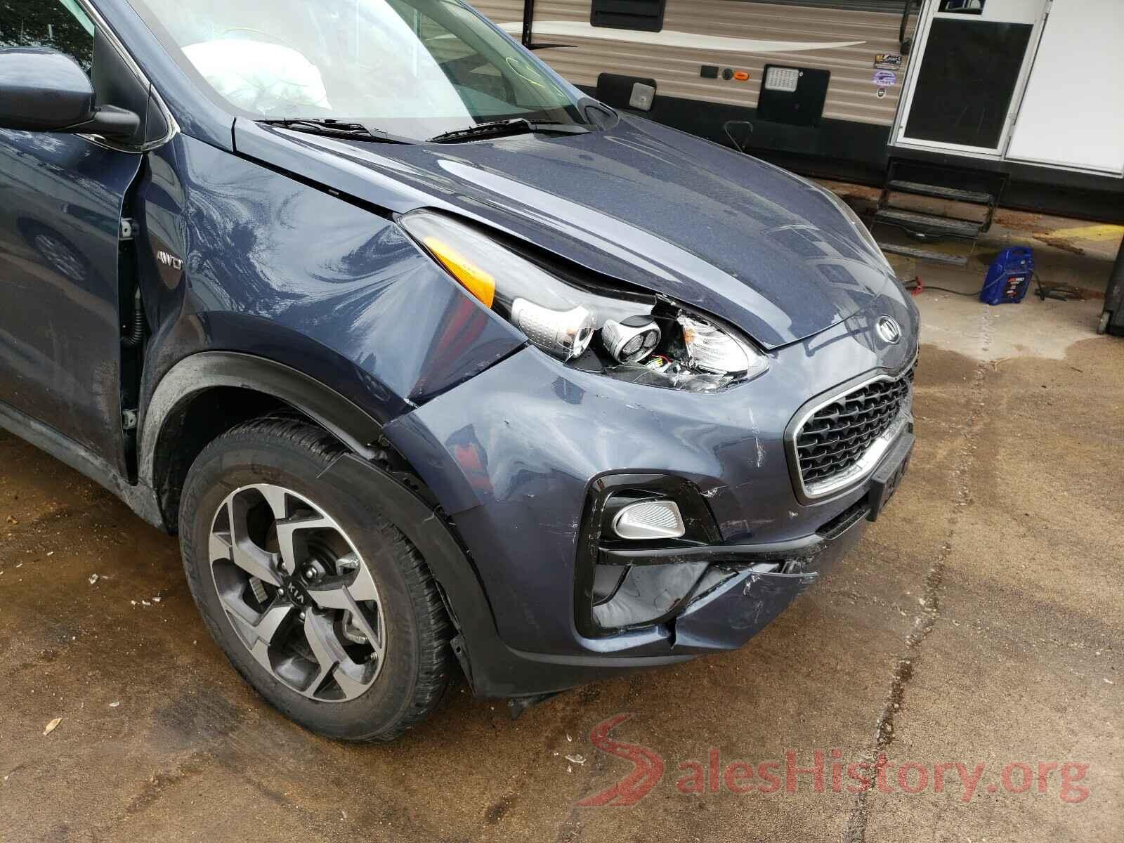 KNDPMCAC9M7913124 2021 KIA SPORTAGE