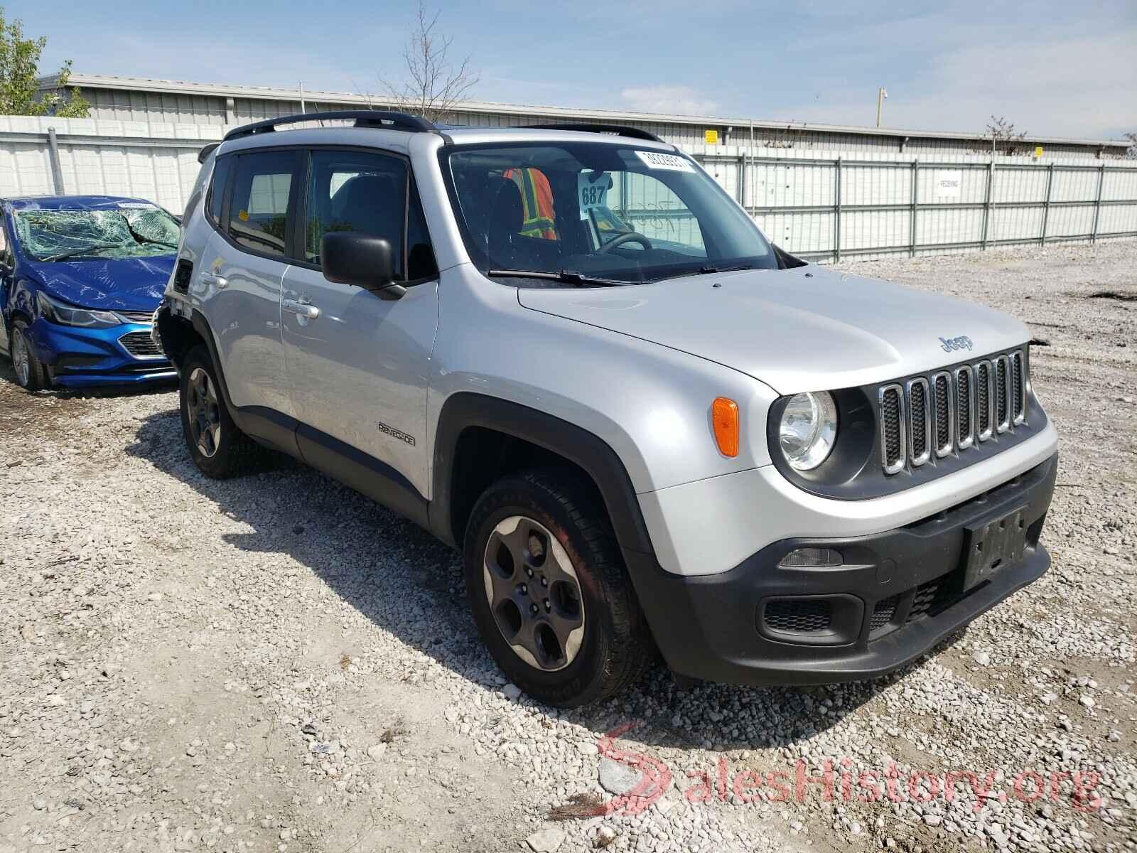 ZACCJBAB4HPE56367 2017 JEEP RENEGADE