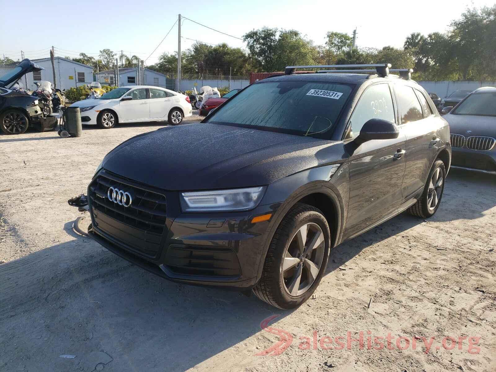 WA1ANAFY5L2114054 2020 AUDI Q5