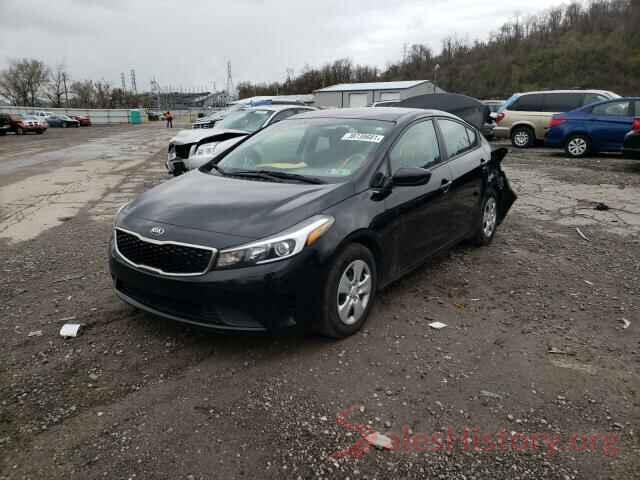 3KPFK4A72JE237525 2018 KIA FORTE