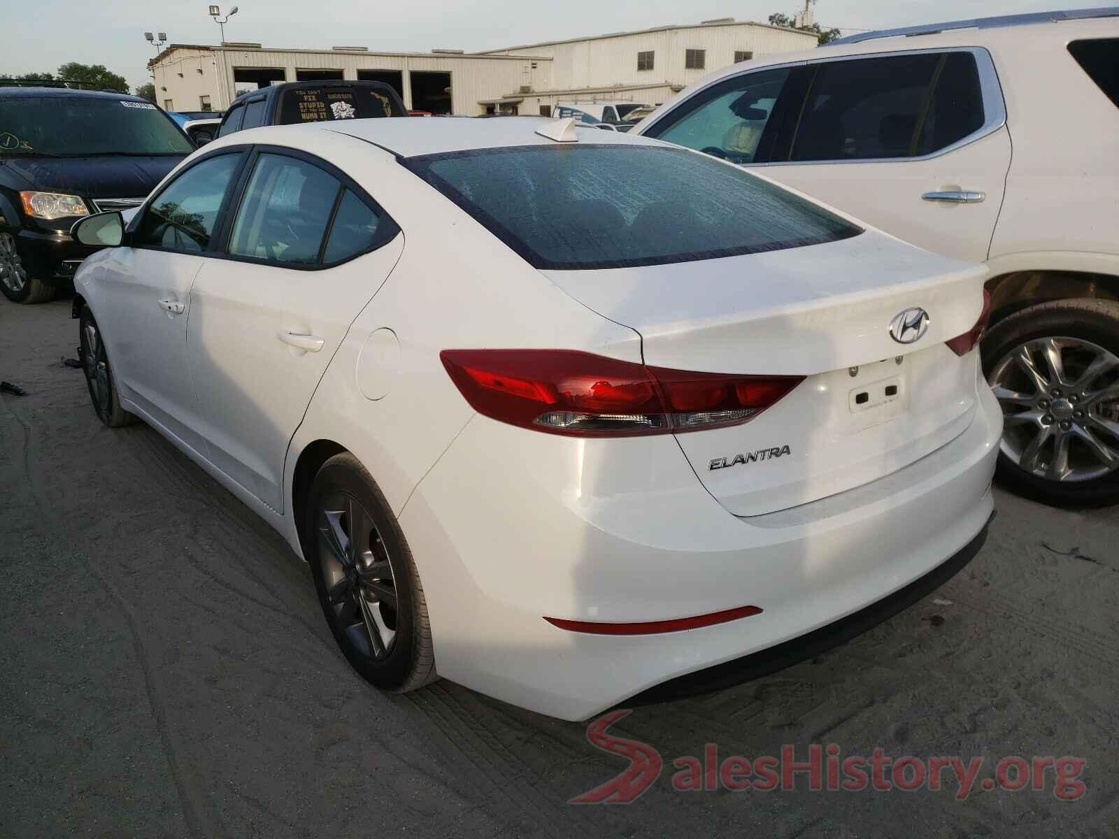 5NPD84LF4HH177182 2017 HYUNDAI ELANTRA